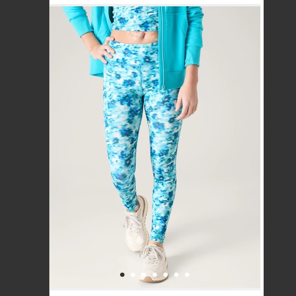 Athleta Other - ATHLETA GIRL HIGH RISE POWERVITA CHIT CHAT TIGHT in Opaline Bora Bora